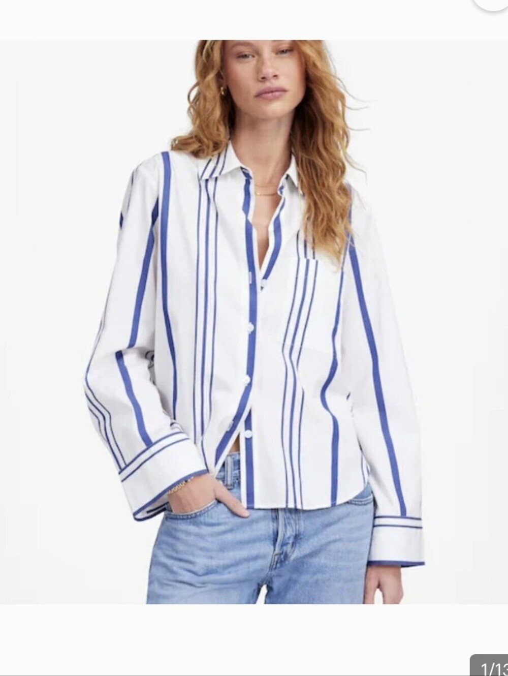 Madewell Stripe Shirt With Tags